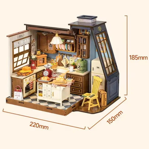 image3_DIY Mini House Baking Kitchen
