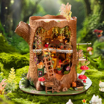 image2_DIY Mini House Fairytale Tree House
