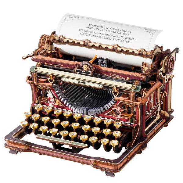 Mechanical Model Typewriter Fairytale