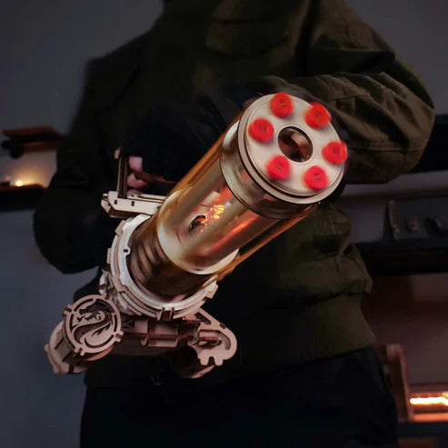 image8_Rokr DIY Rotating Barrel Toy Machine Gun