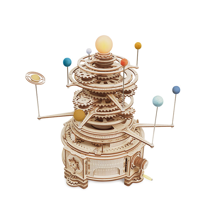 Mechanical Solar System Planetary Orbits Puzzle