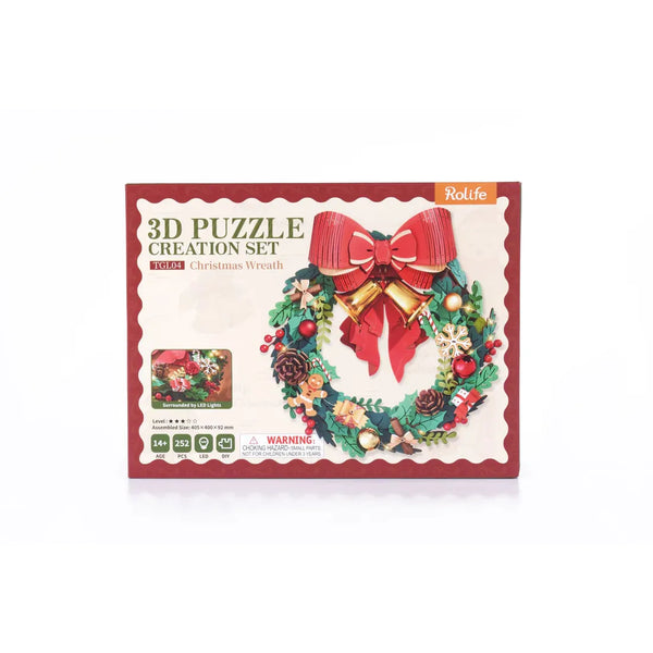 image1_DIY 3D Christmas Wreath