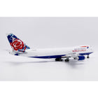 1/200 British Airways World Cargo (Atlas Air) Boeing 747-400F "Chelsea Rose" Reg: N495MC with Stand