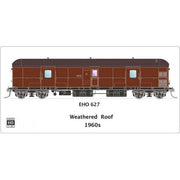 HO EHO 627 Weathered Roof 1960s