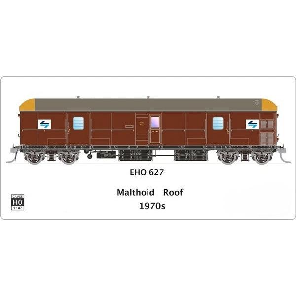 HO EHO 627 Malthoid Roof 1970s