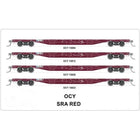 ho-ocy-container-wagon-sra-red-4pk