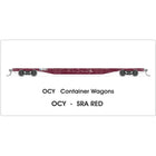 ho-ocy-container-wagon-sra-red-4pk