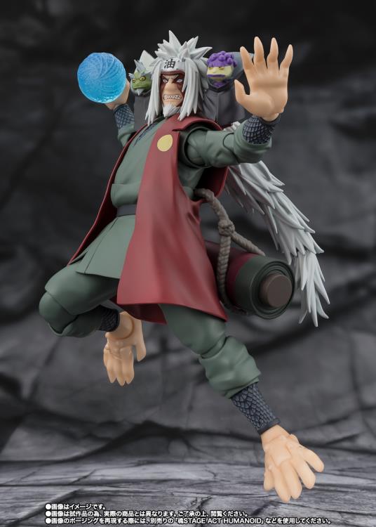 S.H.Figuarts JIRAIYA -Hidden Leaf Heroic Master Sage- (Sage Mode Set)