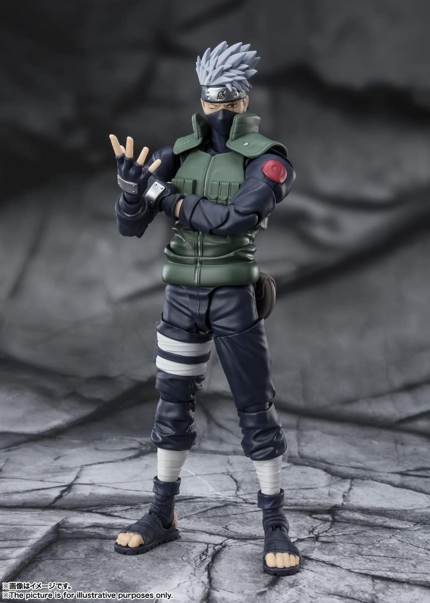 S.H.Figuarts Kakashi Hatake The famed Sharingan Hero