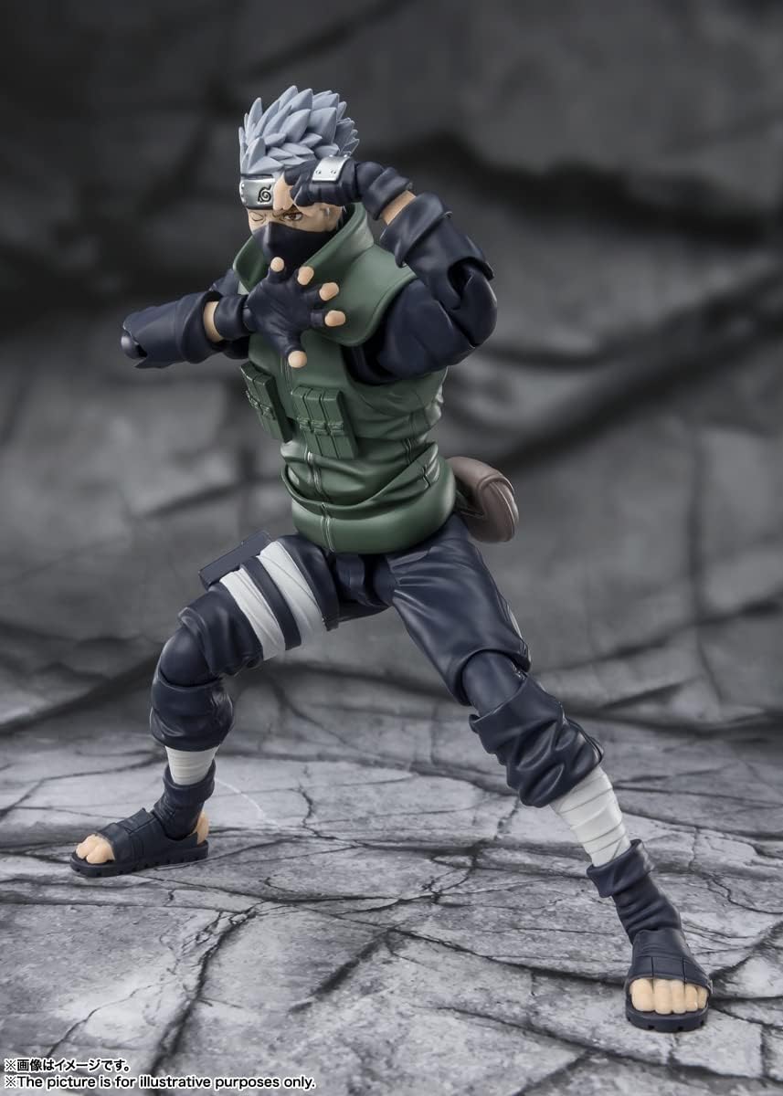S.H.Figuarts Kakashi Hatake The famed Sharingan Hero