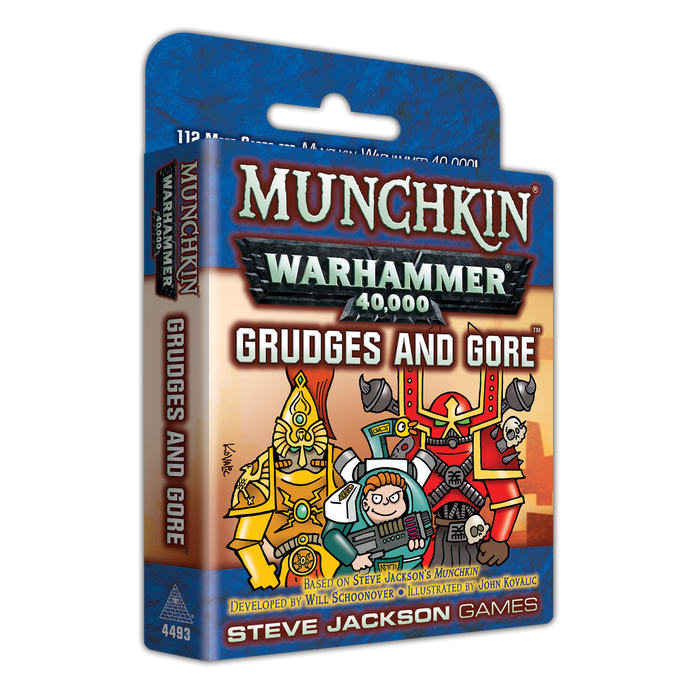 Munchkin Warhammer 40000 Grudges and Gore