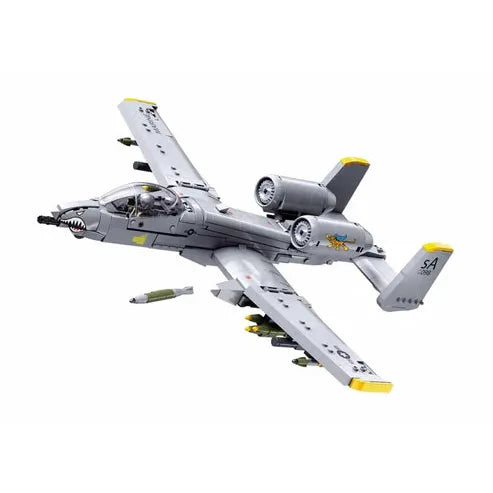 image1_1/44 701pc Model Bricks A10CS Attack Aircraft