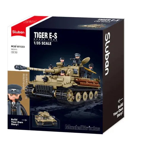 1/35 941pc Tiger I Tank