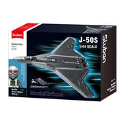 1/44 879pc J-50 Fighter Jet