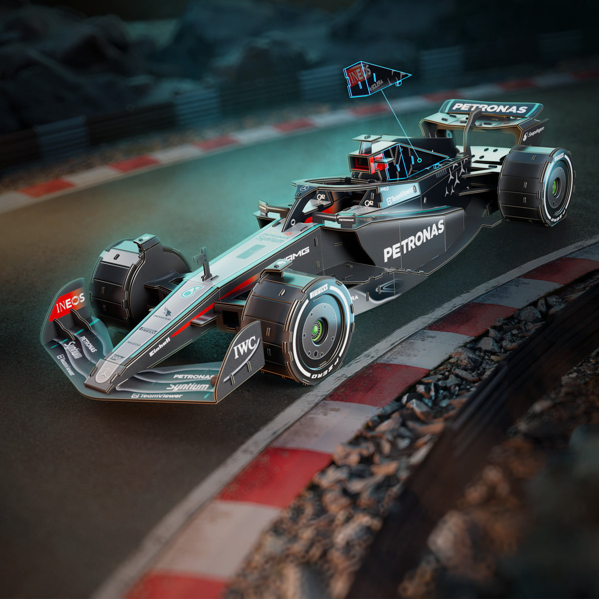 4D Build - Mercedes F1 Race Car