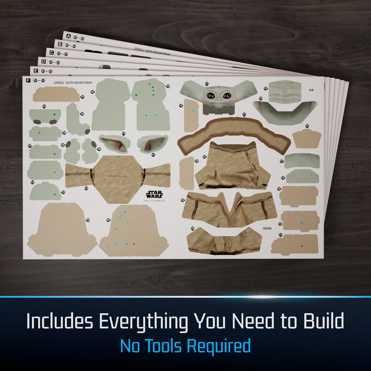 4D Build Star Wars - Grogu in Carrier