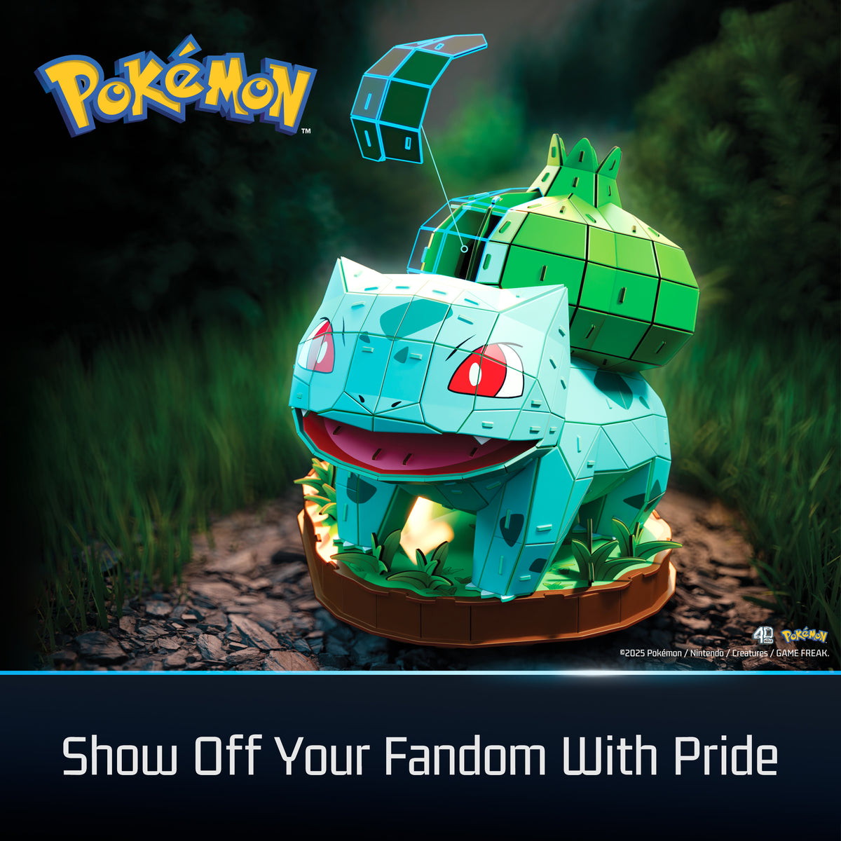 4D Build Pokemon - Bulbasaur