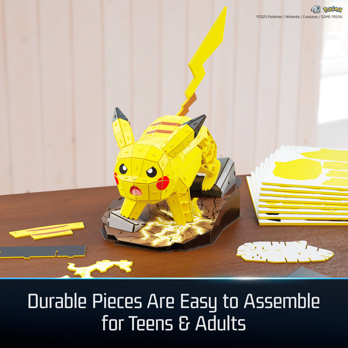 4D Build Pokemon - Pikachu