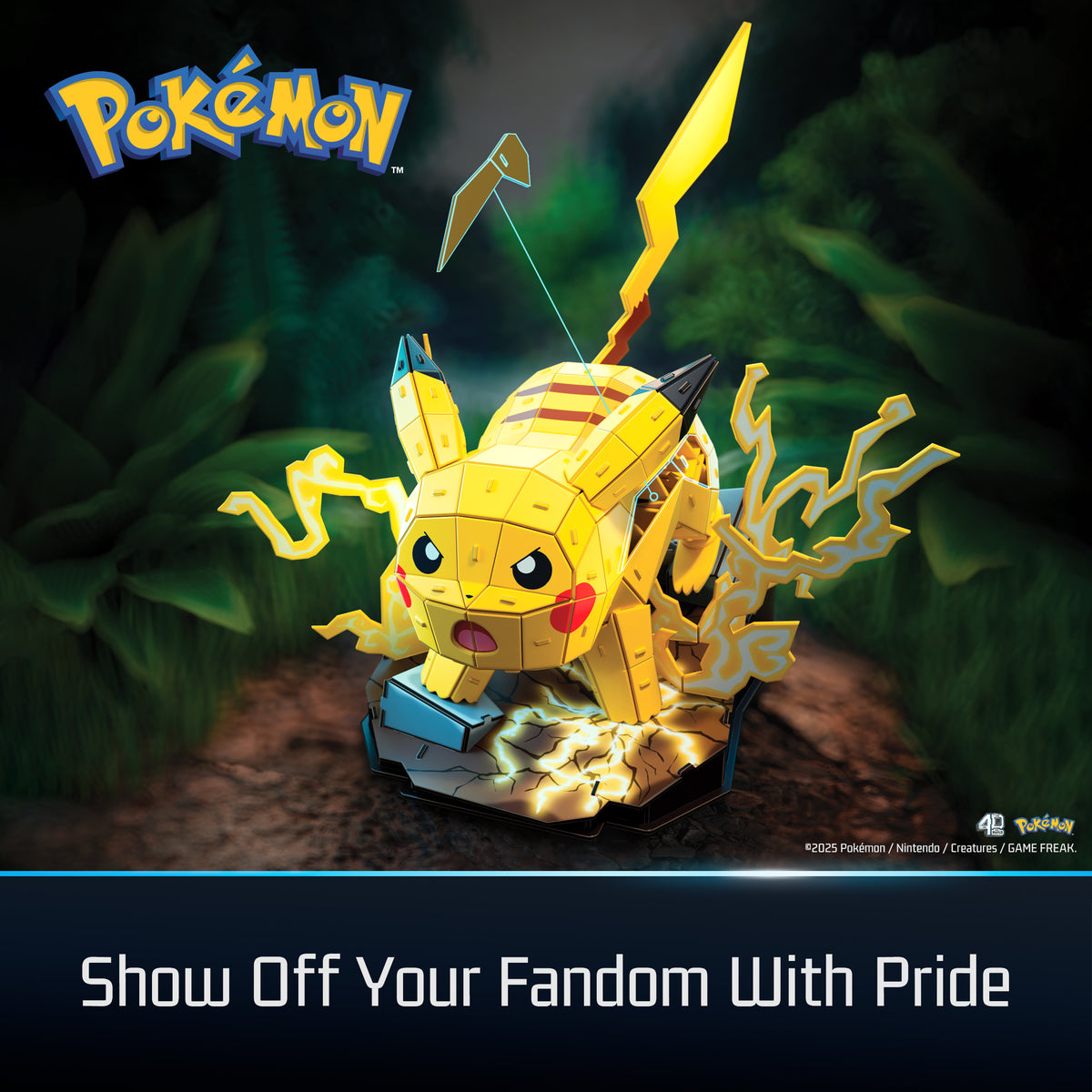 4D Build Pokemon - Pikachu