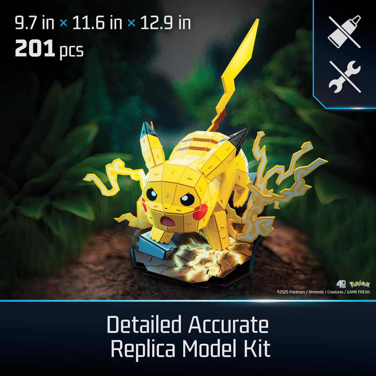4D Build Pokemon - Pikachu