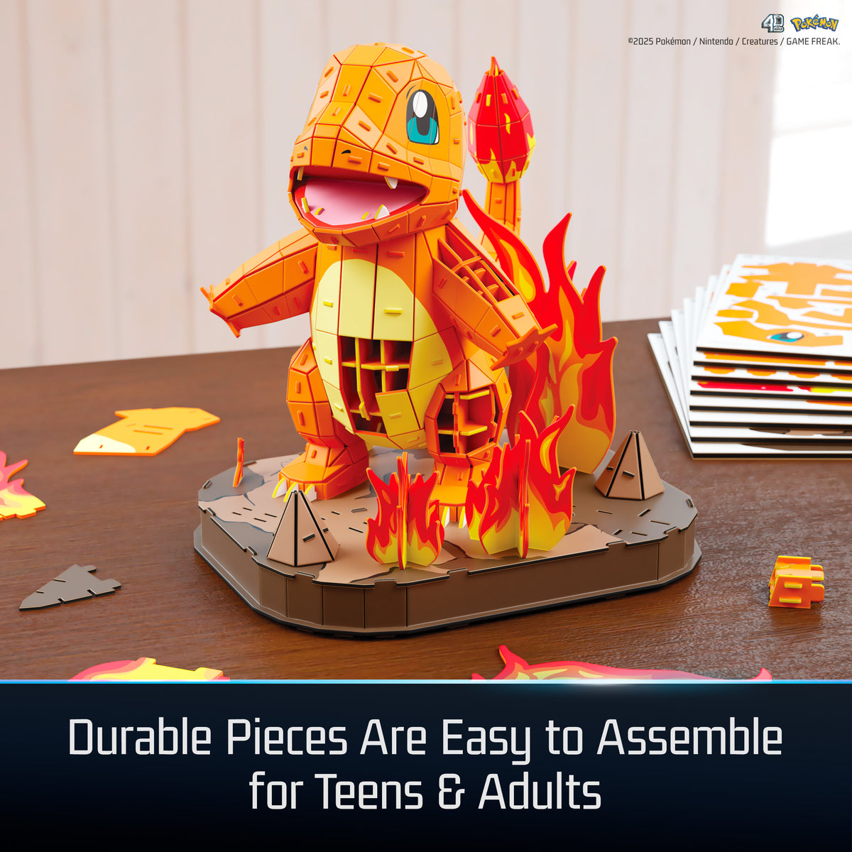 4D Build Pokemon - Charmander