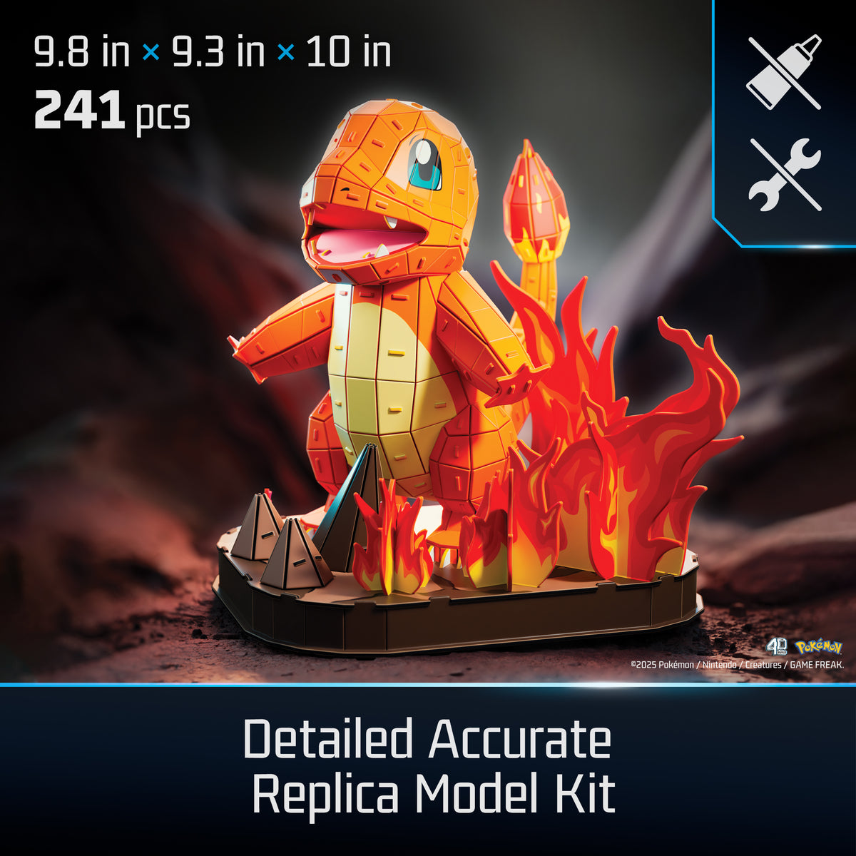 4D Build Pokemon - Charmander