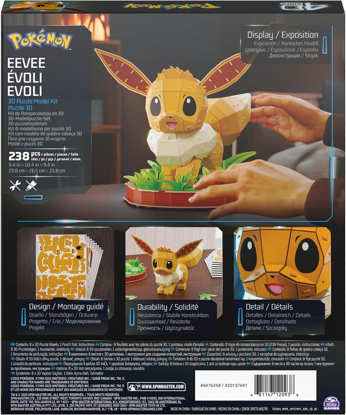 4D Build Pokemon - Eevee