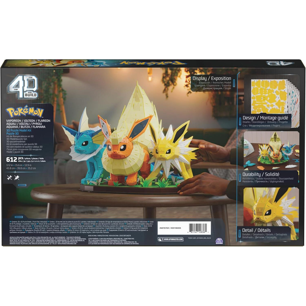 4D Build Pokemon - Evolution 3 Pk