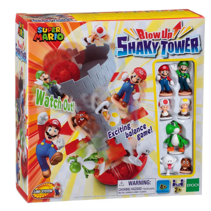 Super Mario Games Blow Up Shaky Tower