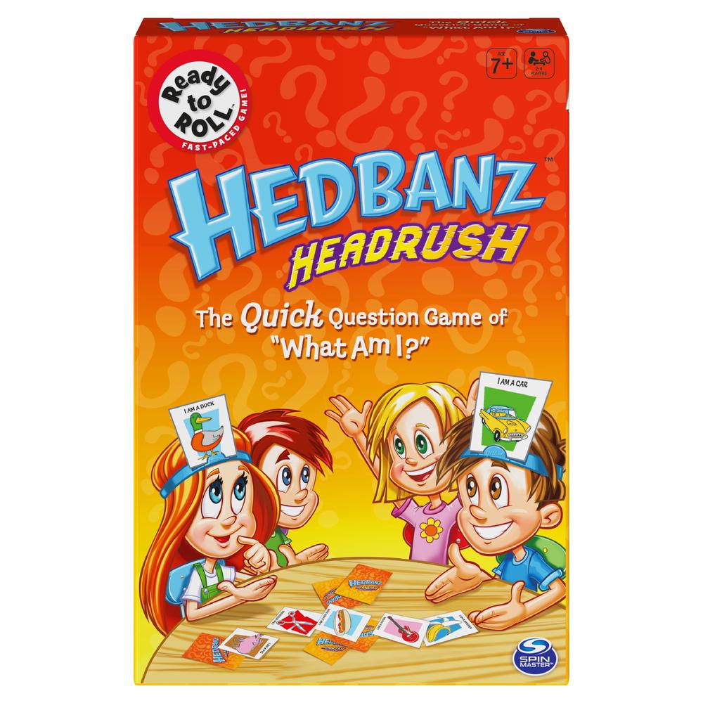 Spin Master Ready to Roll: Hedbanz Headrush Travel Game – Hobbyco
