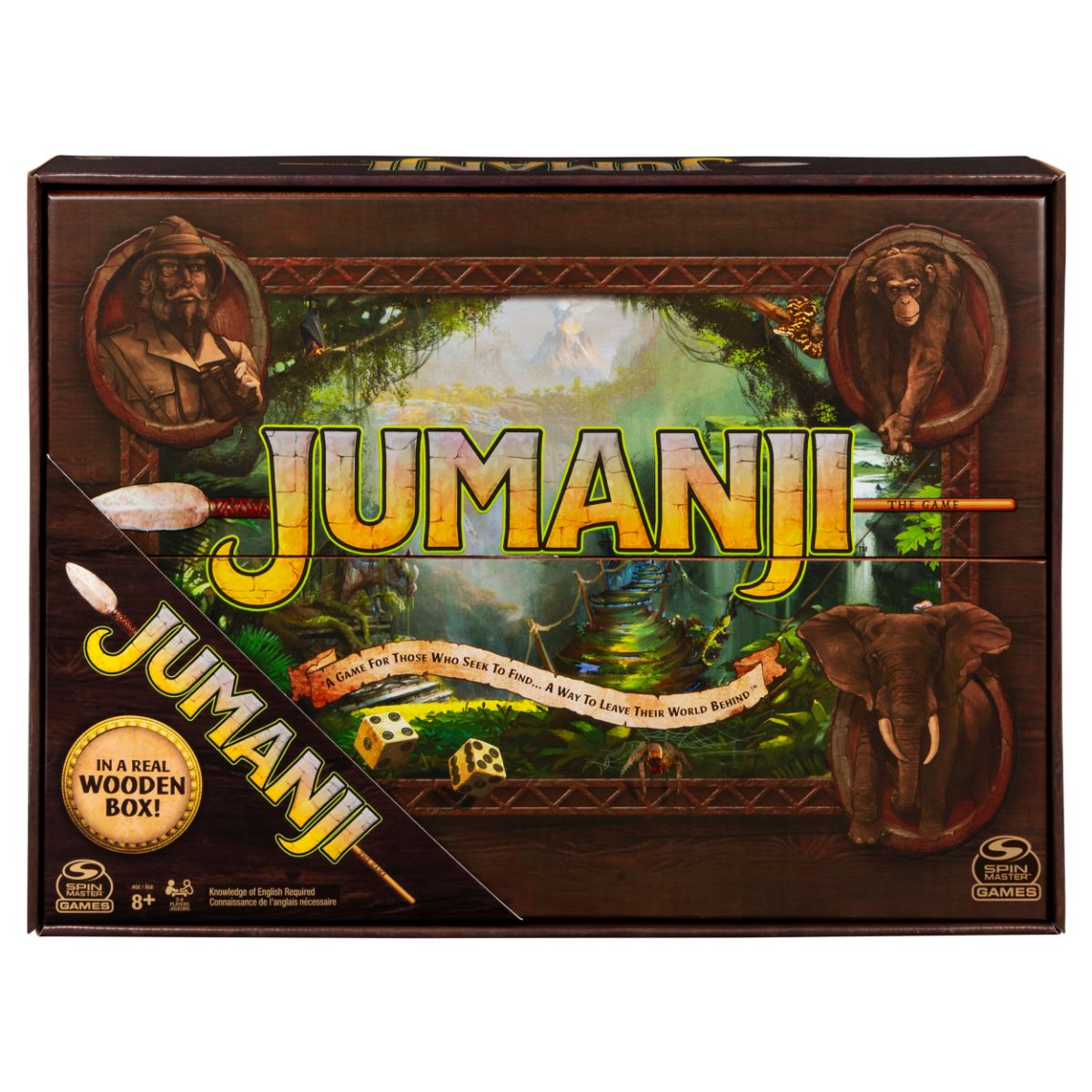 Jumanji Game (Wood) Refresh Game