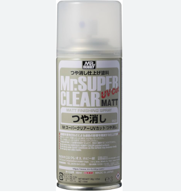 Mr Super Clear UV Cut Flat 170ml Spray