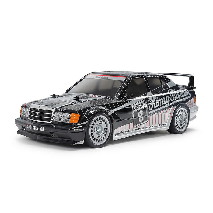1/10 Mercedes-Benz 190E Evo II Black/Silver RC (TT-02)
