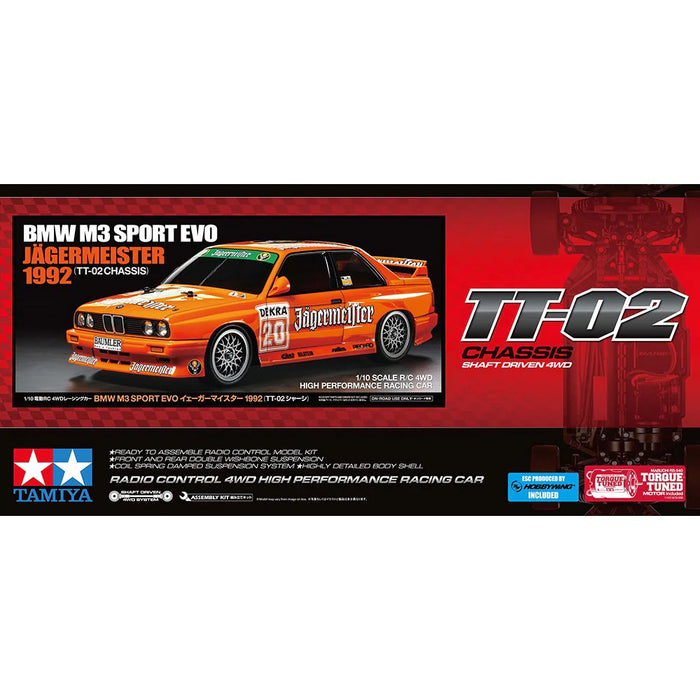 1/10 Bmw M3 Sport Evo Jagermeister 1992