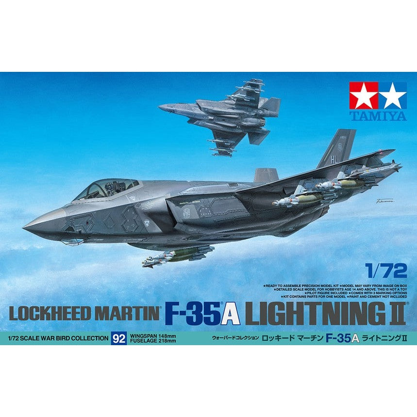 Tamiya 1/72 Lockheed Martin F-35A Lightning II – Hobbyco