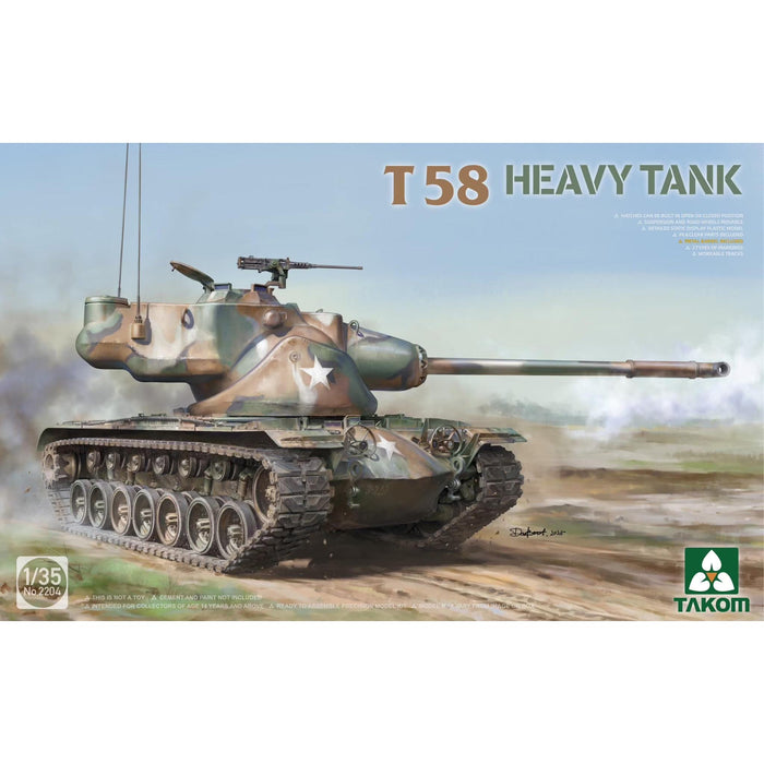1/35 T58 Heavy Tank