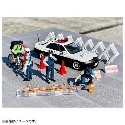 1/64 Diocolle 64 #Carsnap Police Set with Accessories