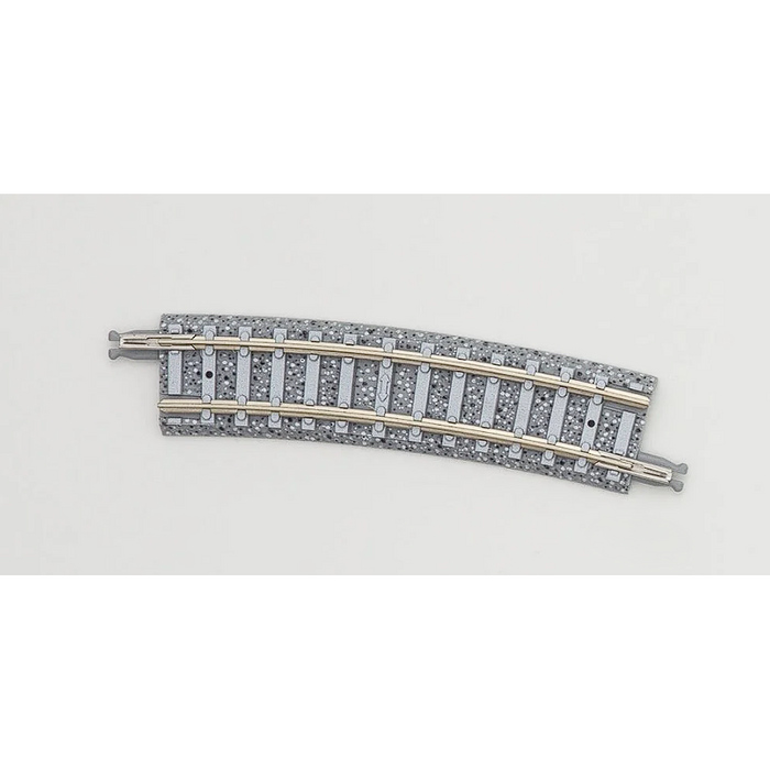 N Curve PC Track 280mm Radius 15deg 4pk