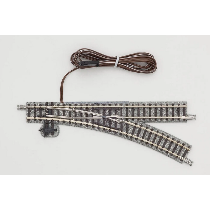 N Electric Turnout Track Right Hand 280mm Radius 30deg