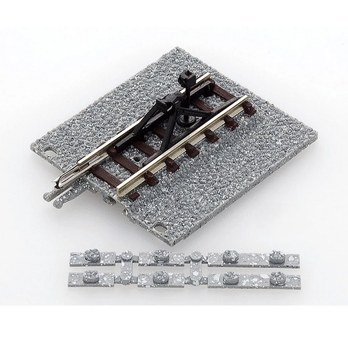 N End Rail Track Wide 2pk