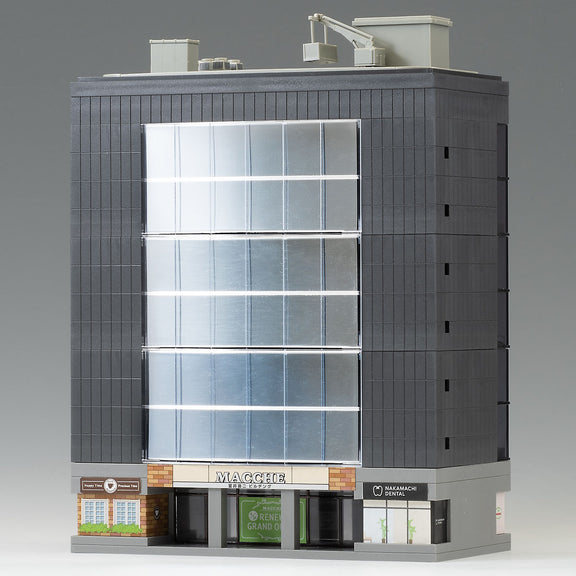 TOMIX N Building Complex with Round Window (7 Floors) – Hobbyco