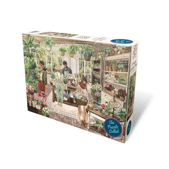 500pc Vintage Garden Shop Puzzle