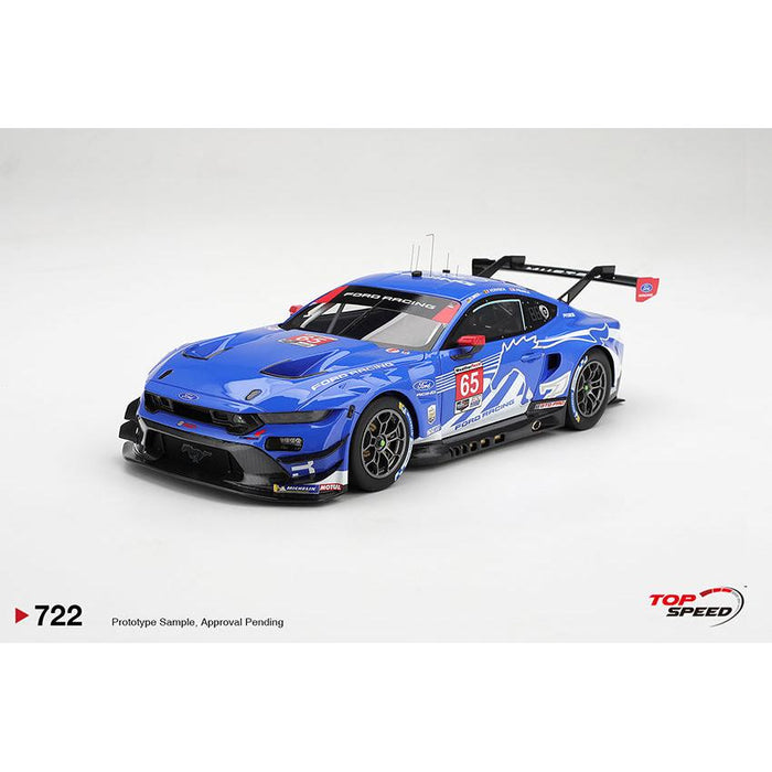 1/18 Ford Mustang GT3 #65 Ford Racing 2026 IMSA Daytona 24 Hour