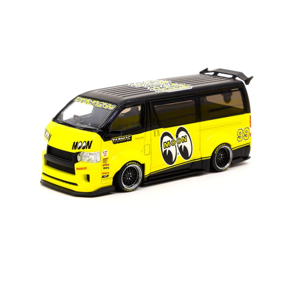 1/43 Toyota Hiace Widebody Mooneyes Team Van_1