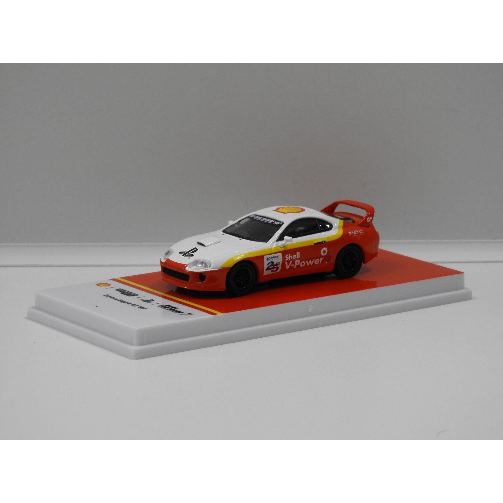 1/64 Toyota Supra RZ 97 Shell x Gran Turismo 7 x Tarmac Works JDM Coll