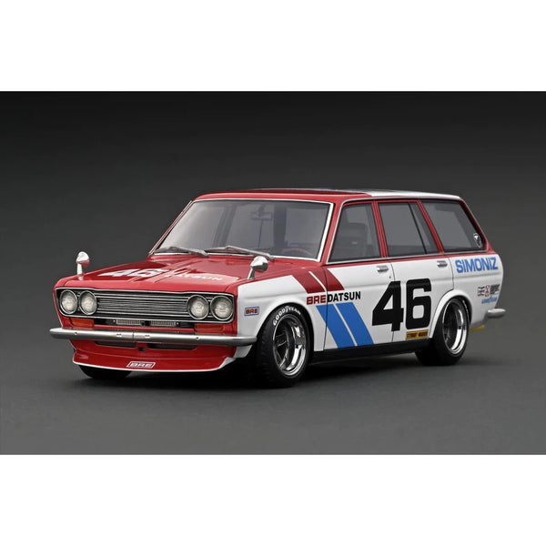 1/18 Datsun Bluebird (510) Wagon - Red/White
