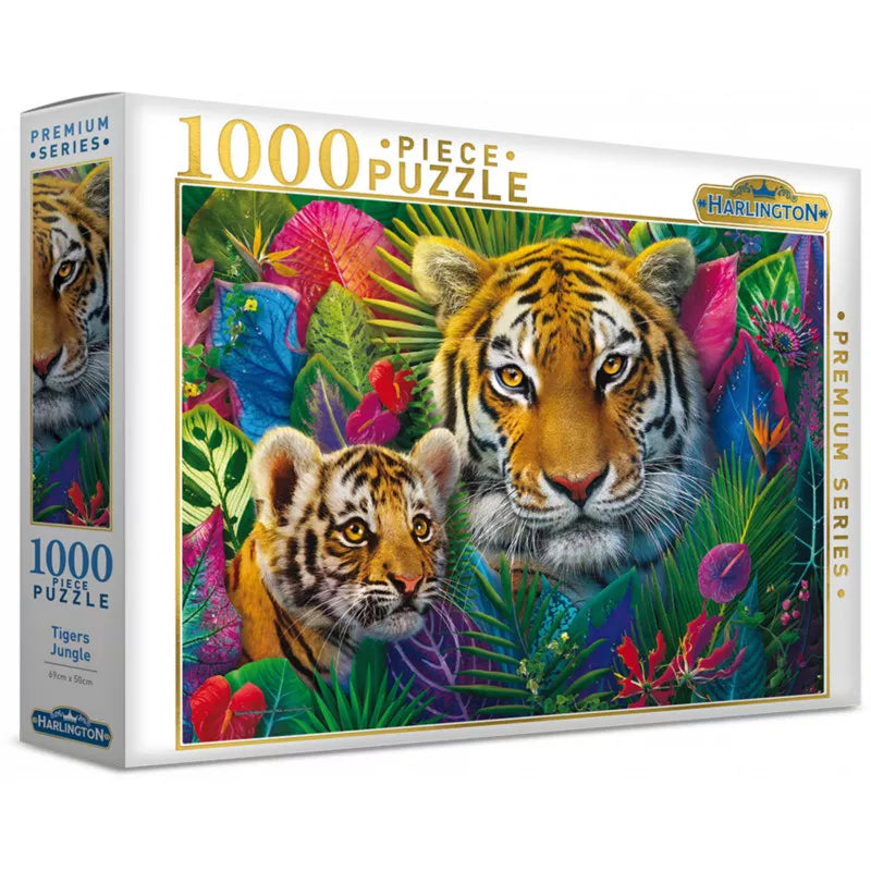 1000pc Tigers Jungle Puzzle