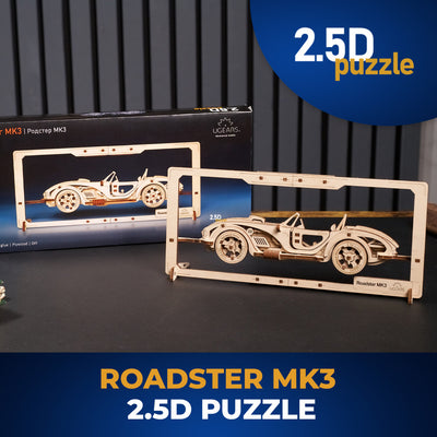 62pc Roadster MK3 2.5D Puzzle_8