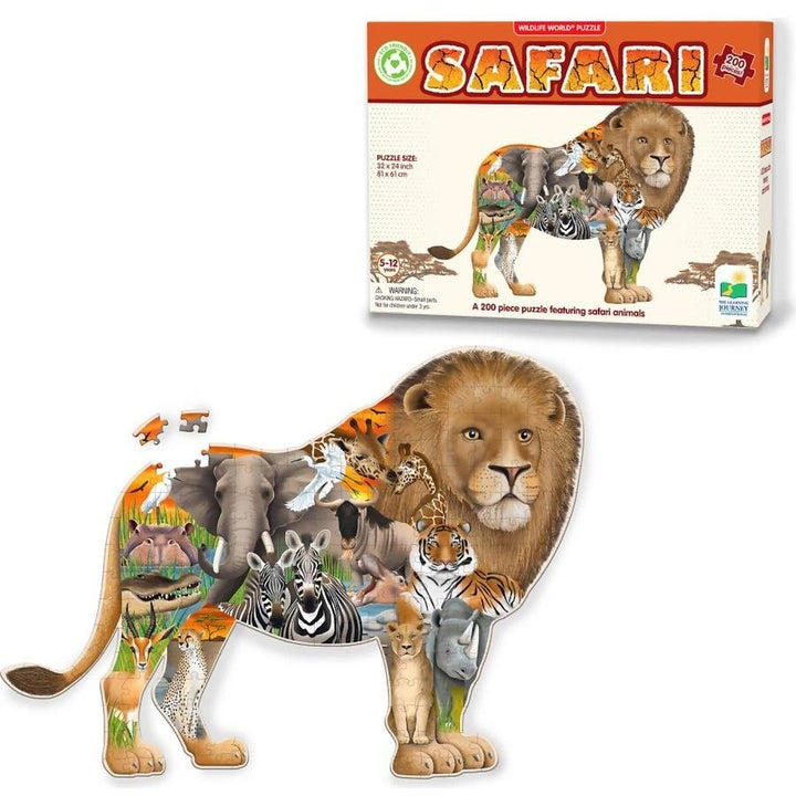 image1_200pc Wildlife World - Safari Puzzle