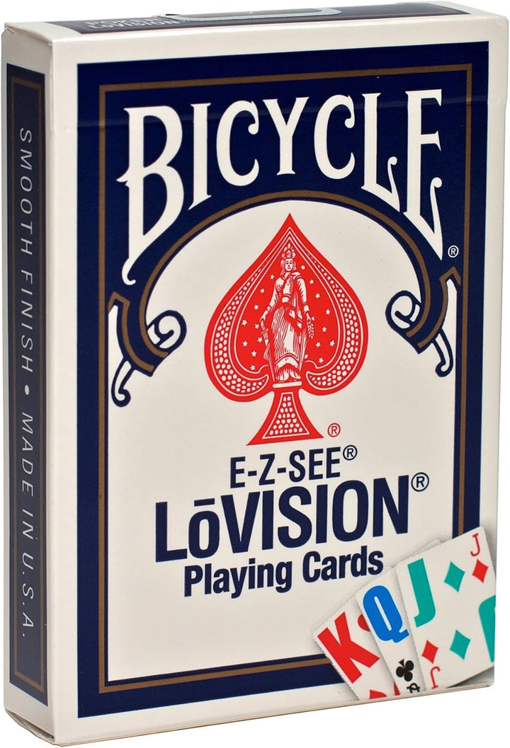 Bicycle E-Z-See Lo-Vision Jumbo Index Playing Cards